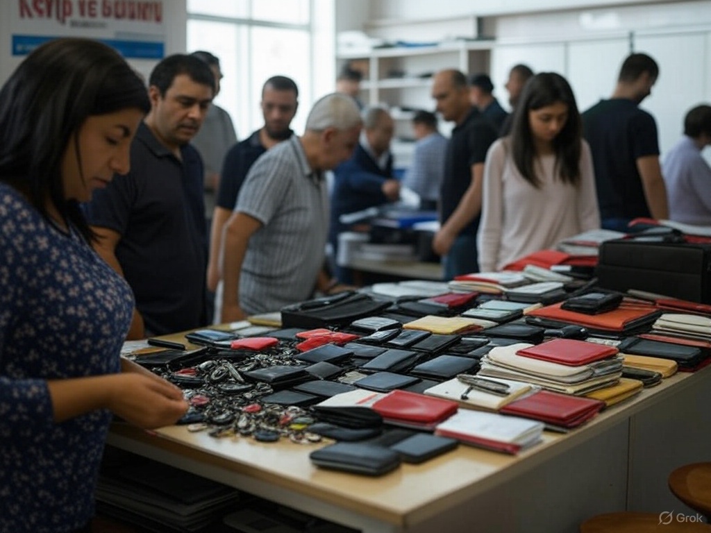 People are looking for lost items